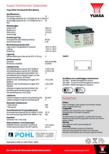 Yuasa_NP24-12I_Bleiakku_AGM_VRLA_12V_24Ah_Datenblatt_POHL