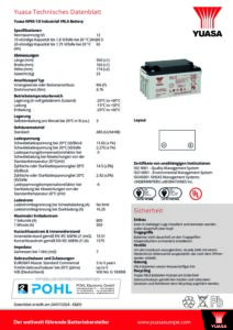 Yuasa_NP65-12I_Bleiakku_AGM_VRLA_12V_65Ah_Datenblatt_POHL