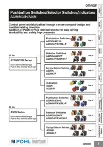 a22n_m22n_a30n_omron_pushbutton_selector_switch_and_indicator_datasheet_en