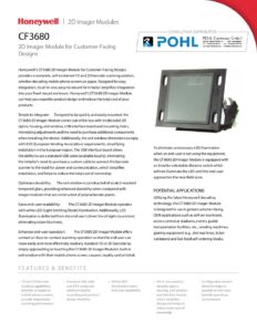 cf3680-honeywell-datasheet