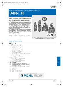 d4n-r_omron_miniature_manual_reset_limit_switch_datasheet_de
