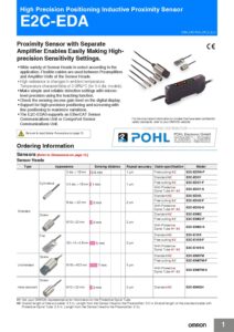 e2c-eda_omron_high_precision_positioning_inductive_proximity_sensor_datasheet_en
