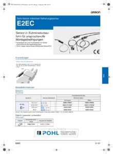 e2ec_omron_ultra_small_inductive_proximity_sensor_datasheet_de