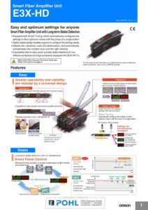 e3x-hd_omron_smart_fiber_amplifier_unit_datasheet_en