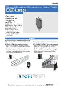 e3z_laser_omronomron_compact_photoelectricsensor_built-in_amplifier_datasheet_de