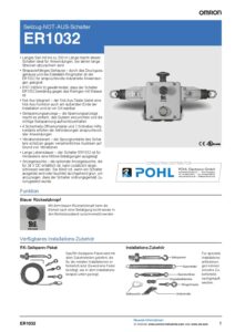 er1032_omron_rope_pull_emergency_stop_switch_datasheet_de