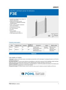 f3e_omron_ultra-flat_multi-beam_sensor_for_elevators_datasheet_en