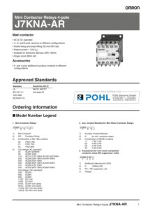 j7kna-ar_omron_mini_contactor_relays_4-pole_datasheet_en