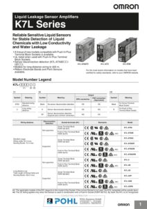 k7l-series_omron_liquid_leakage_sensor_amplifiers_datasheet_en