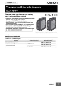 k8ak-ts_-pt_omron_thermistor_motor_protection_relay_datasheet_de