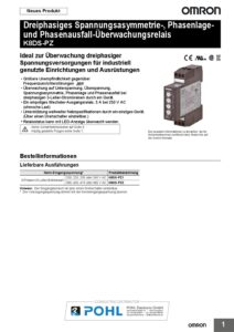 k8ds-pz_omron_3-phase_voltage_asymm_and_phase-seq_phase-loss_relay_datasheet_de