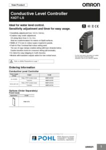 k8dt-ls_omron_conductive_level_controller_datasheet_en