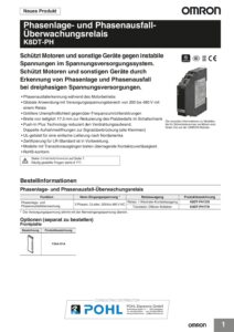 k8dt-ph_omron_phase-sequence_phase-loss_relay_datasheet_de