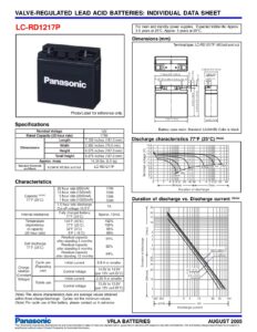 lc-rd1217-panasonic-datasheet