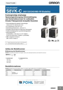 s8vk-c_omron_switch_mode_power_supply_datasheet_de