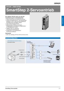 smartstep_i106e_r7d-bp_r88d-gp08h_omron_servo_drive_datasheet_de