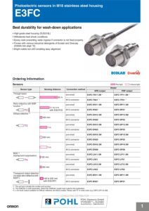 e3fc_omron_photoelectric_sensors_m18_stainless_steel_housing_datasheet_en