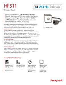 hf511-honeywell-datasheet