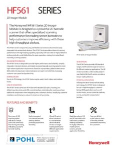 hf561-honeywell-datasheet