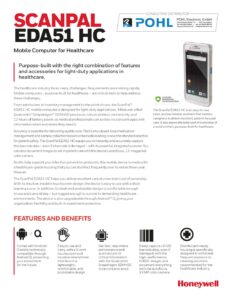 scanpal-eda51hc-honeywell-healhcare-handheld-computers-datasheet
