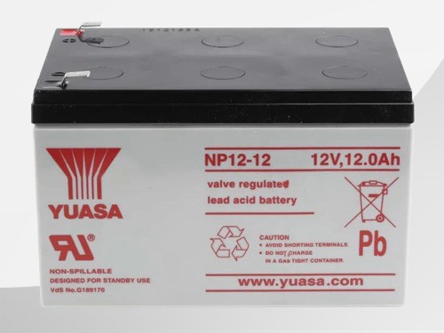 Yuasa NP12-12 – wartungsfreier Bleiakku mit VdS Zulassung 12Ah 12V – Bild 2