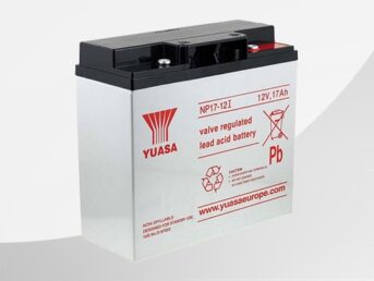 Yuasa NP17-12I – wartungsfreier Bleiakku mit VdS Zulassung 17Ah 12V