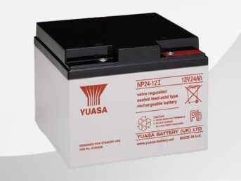 Yuasa NP24-12I – wartungsfreier Bleiakku mit VdS Zulassung 24Ah 12V
