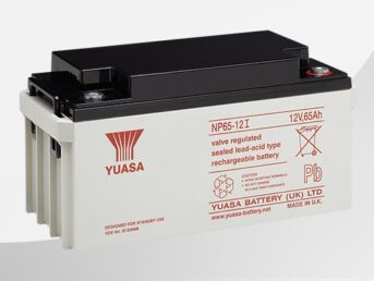 Yuasa NP65-12I – wartungsfreier Bleiakku mit VdS Zulassung 65Ah 12V