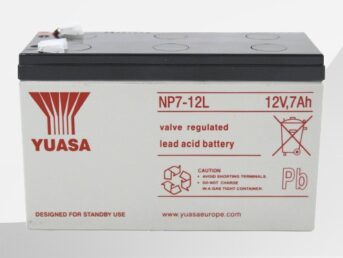 Yuasa NP7-12 – wartungsfreier Bleiakku mit VdS Zulassung 7Ah 12V