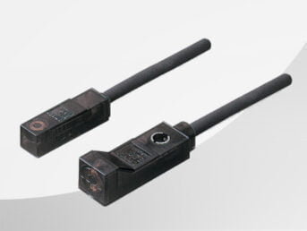 E2S - Rechteckiger Miniatur-Induktivsensor mit Kunststoffgehäuse