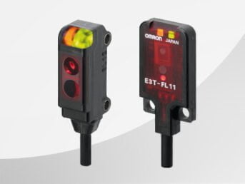 E3T - Optischer Sensor im Miniaturkunststoffgehäuse