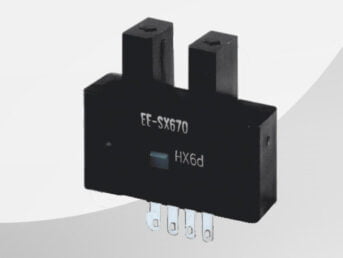 EE-SX47/67 - Optische Mikrosensoren im gabelförmigen Kunststoffgehäuse