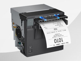 Epson EU-M30 -  flexibler Kioskdrucker - Nahtlose Integration in eine Komplettlösung