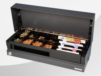 APG CashBases Flip Lid CashPlus Springdeckellade