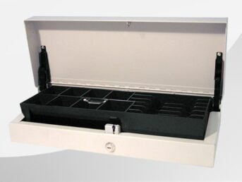 APG CashBases Flip Lid CostPlus Springdeckellade