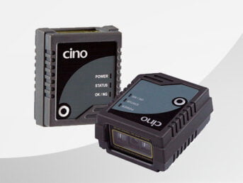 Cino FM480 - kompakter 1D-Scanner mit fester Montage