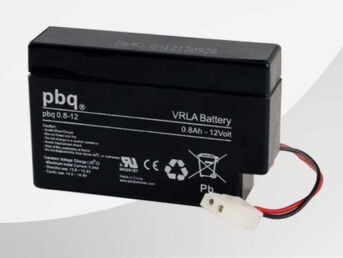 VRLA Bleiakku pbq 0.8-12 für Standardanwendungen