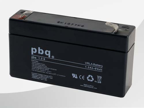 VRLA Bleiakku pbq 1.2-6 für Standardanwendungen
