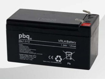 VRLA Bleiakku pbq 1.3-12 für Standardanwendungen
