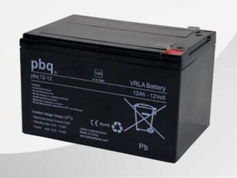 VRLA Bleiakku pbq 12-12 VdS für Standardanwendungen