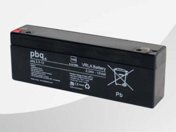 VRLA Bleiakku pbq 2.3-12 VdS für Standardanwendungen