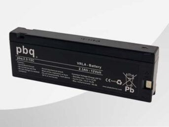 VRLA Bleiakku pbq 2.3-12C für Standardanwendungen