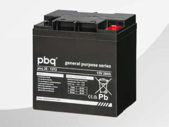 VRLA Bleiakku pbq 28-12 T2 für Standardanwendungen