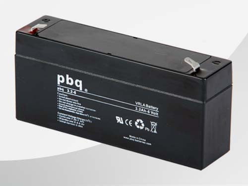 VRLA Bleiakku pbq 3.2-6 für Standardanwendungen