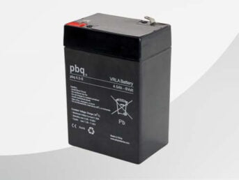 VRLA Bleiakku pbq 4.5-6 für Standardanwendungen