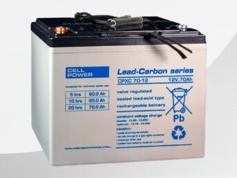 pbq CellPower CPXC 70-12 – Blei-Kohlenstoff-Akkus für zyklische Anwendungen