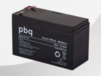 pbq C 7-12 VRLA Bleiakku für zyklische Anwendungen