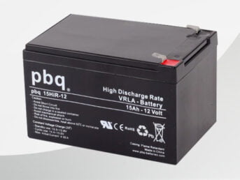 pbq HR 15-12 VRLA Bleiakku für hohen Entladestrom