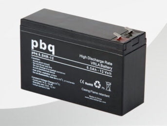 pbq HR 6.5-12 VRLA Bleiakku für hohen Entladestrom