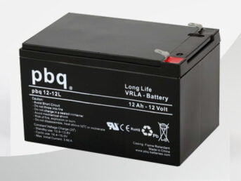 VRLA Bleiakku pbq L 12-12 mit Lebensdauer von 10-12 Jahren